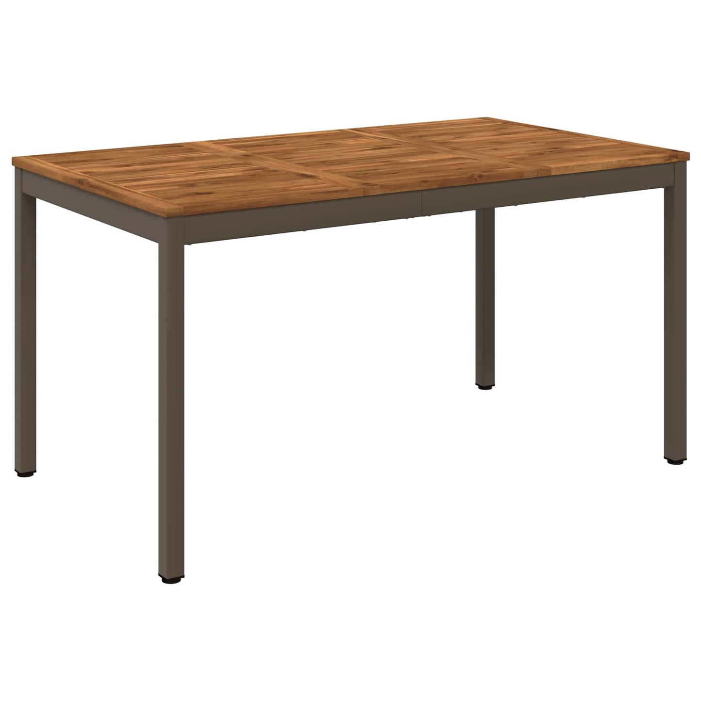 Hage middagsbord Naturlig og Kaffe 141 x 80,5 x 75 cm