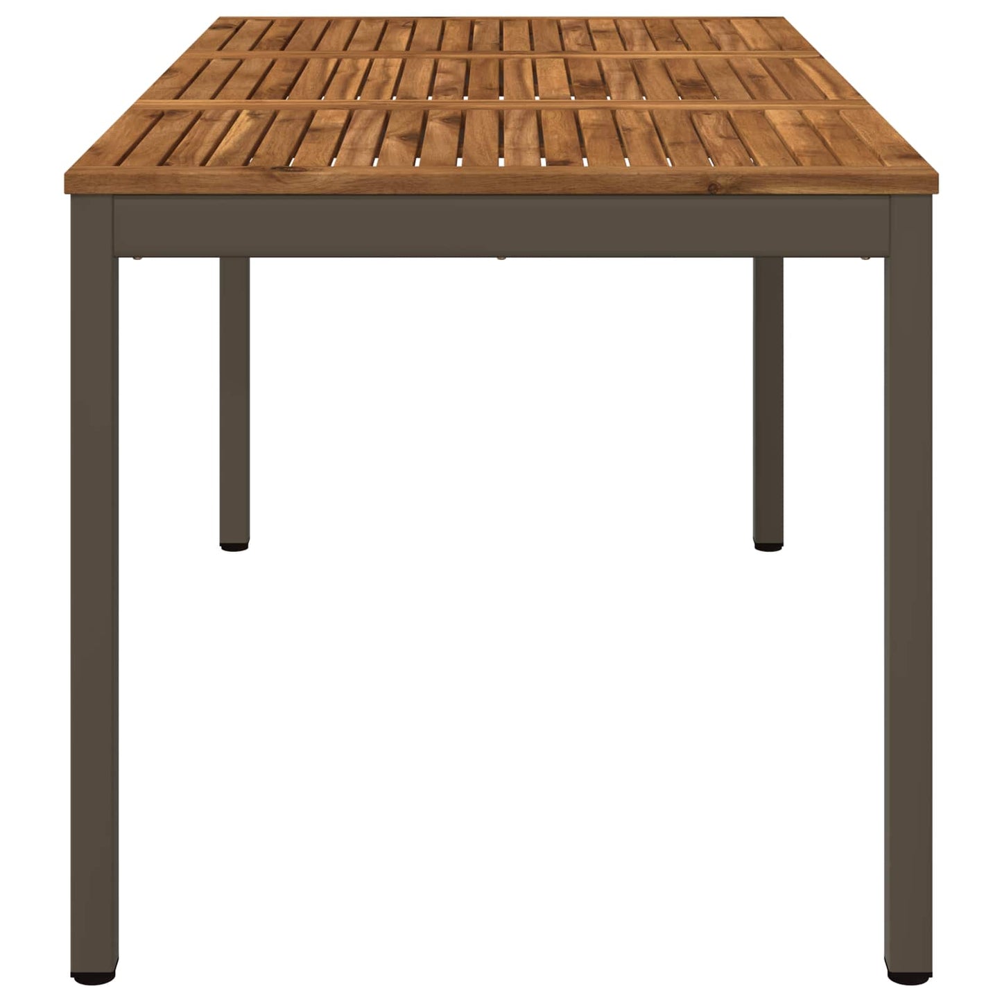 Hage middagsbord Naturlig og Kaffe 141 x 80,5 x 75 cm