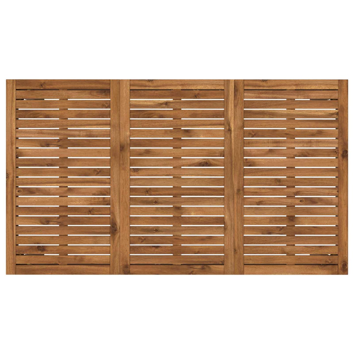 Hage middagsbord Naturlig og Kaffe 141 x 80,5 x 75 cm
