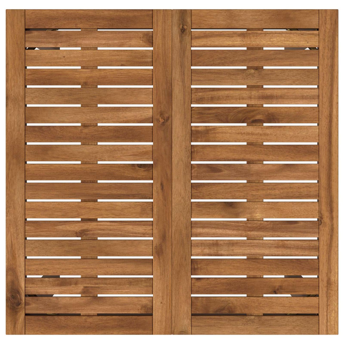 Hagebarbord Naturlig og Kaffe 70 x 68,5 x 105 cm