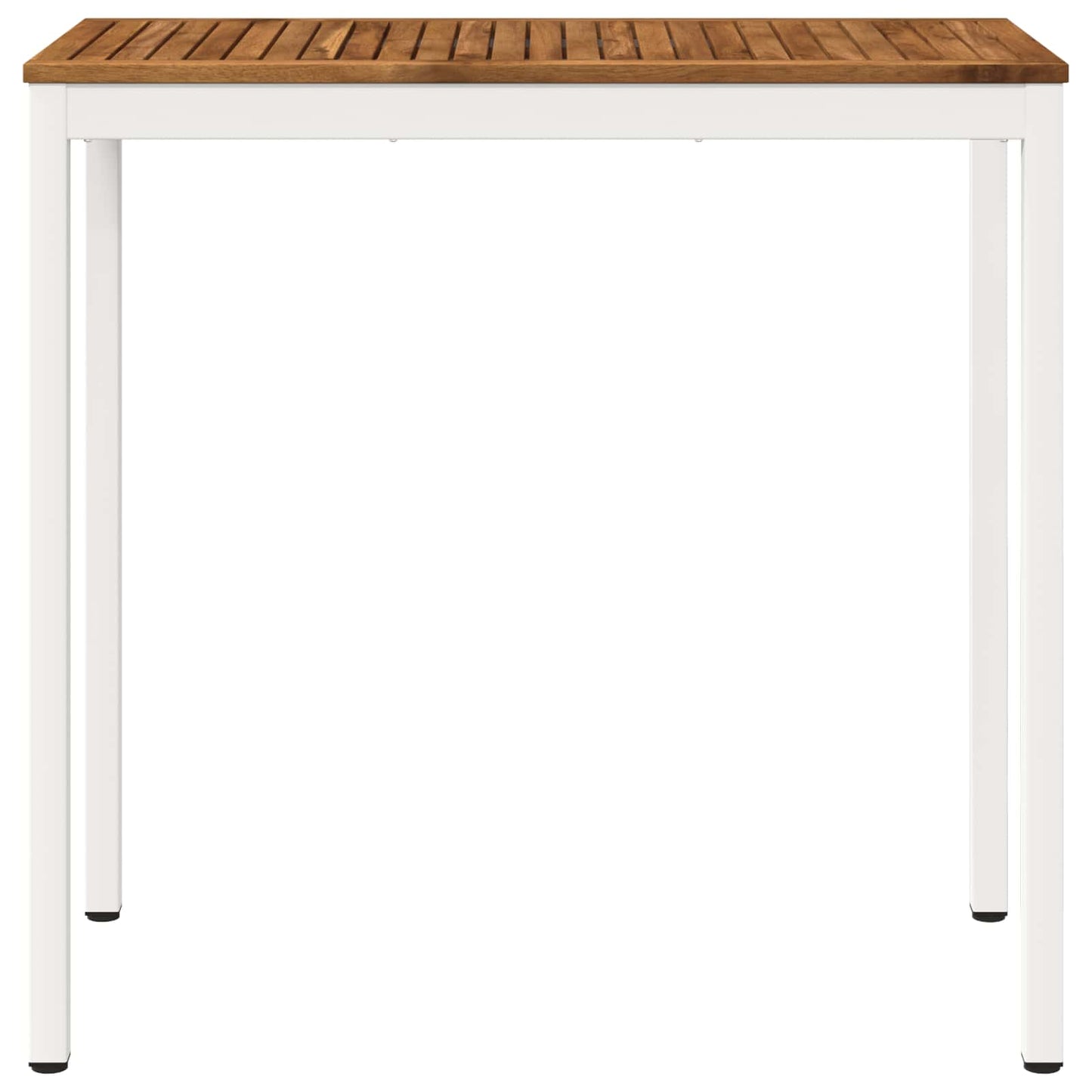 Hagebarbord Naturlig og Hvit 108,5 x 55 x 105 cm