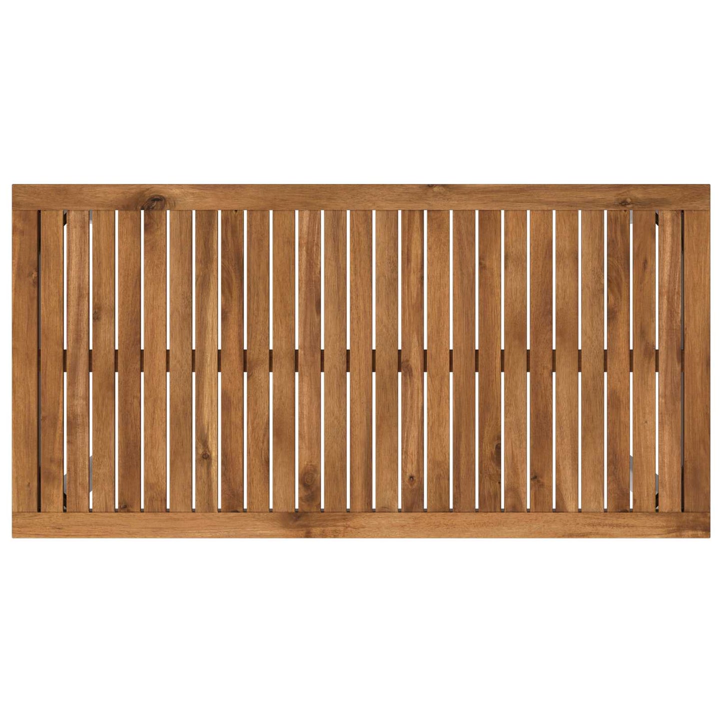 Hagebarbord Naturlig og Hvit 108,5 x 55 x 105 cm