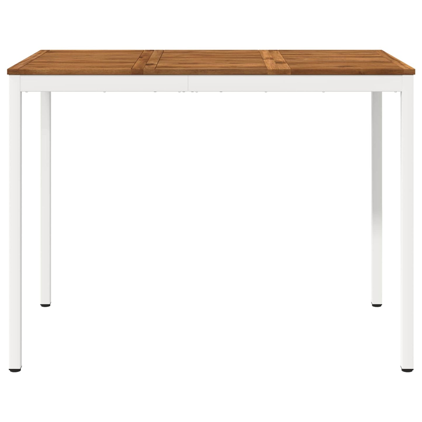 Hagebarbord Naturlig og Hvit 141 x 80,5 x 105 cm