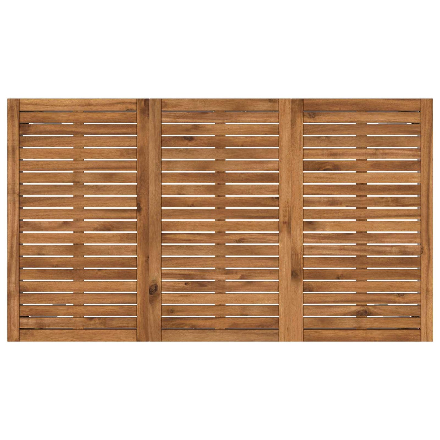 Hagebarbord Naturlig og Hvit 141 x 80,5 x 105 cm