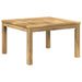 Kaffebord Hvit 60 x 60,5 x 36 cm Solid akasietre