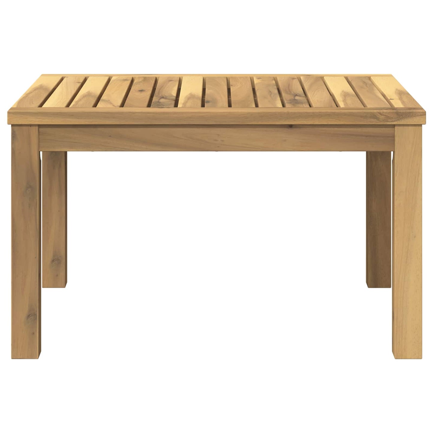 Kaffebord Hvit 50 x 60,5 x 36 cm Solid akasietre