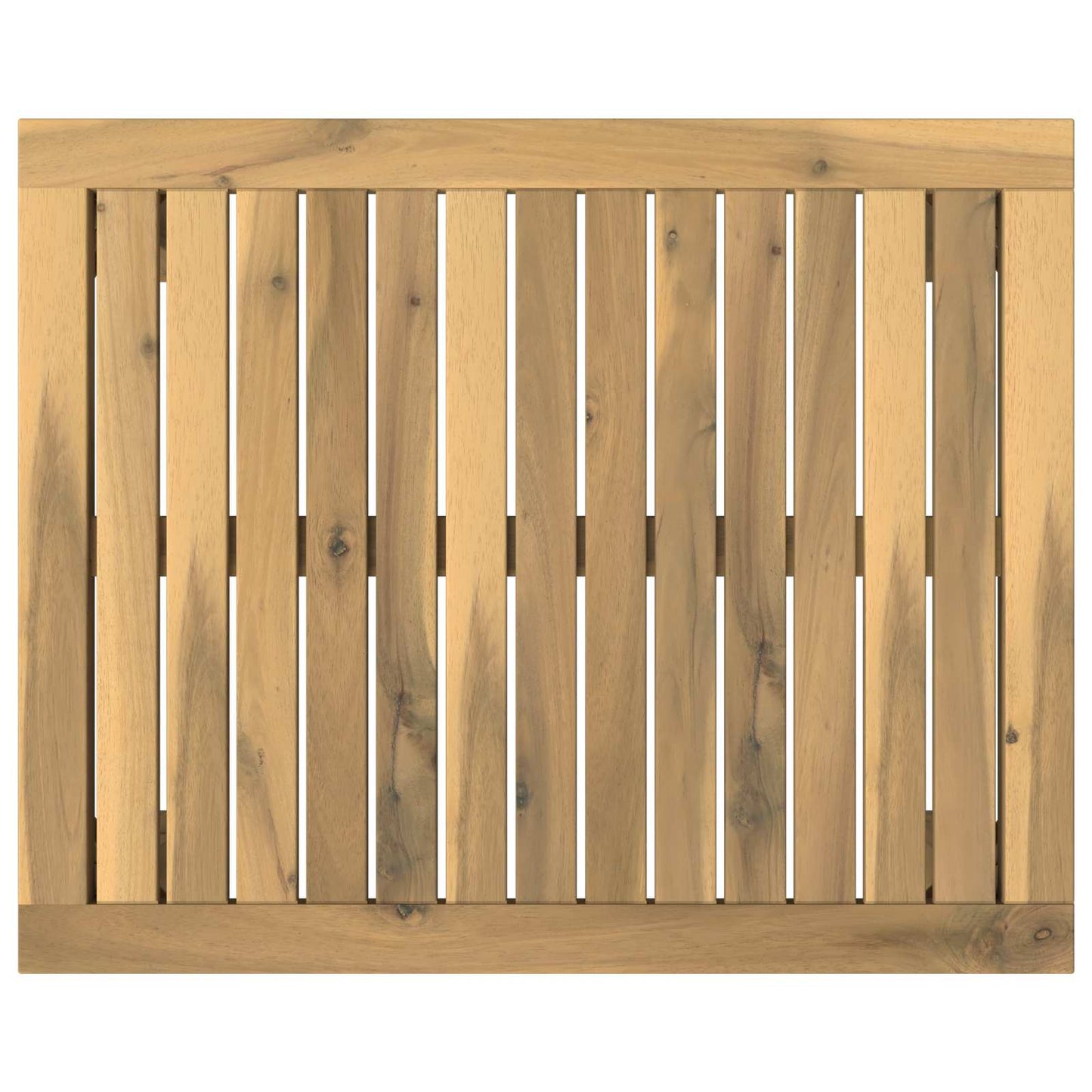 Kaffebord Hvit 50 x 60,5 x 36 cm Solid akasietre