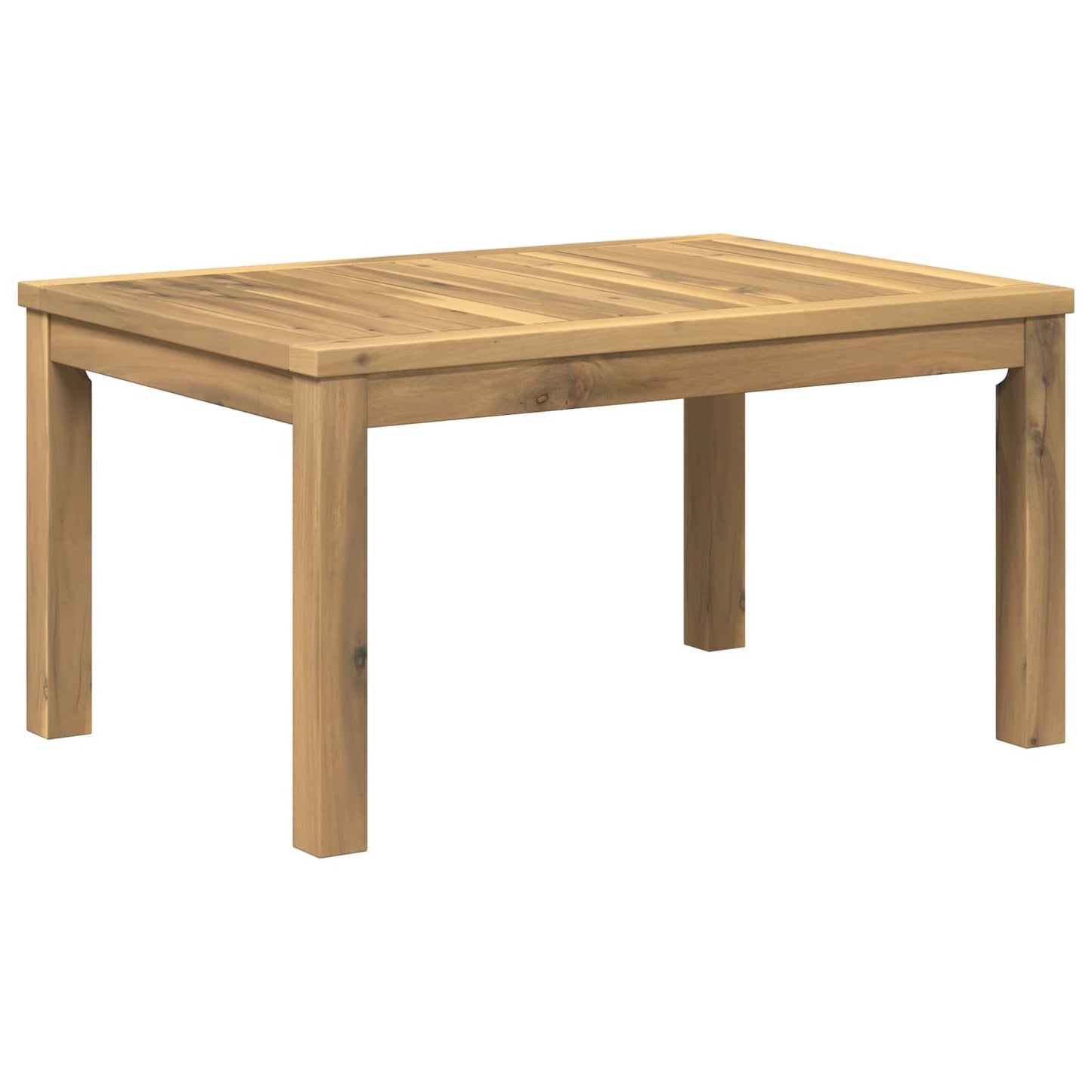Kaffebord Hvit 50 x 68,5 x 36 cm Solid akasietre