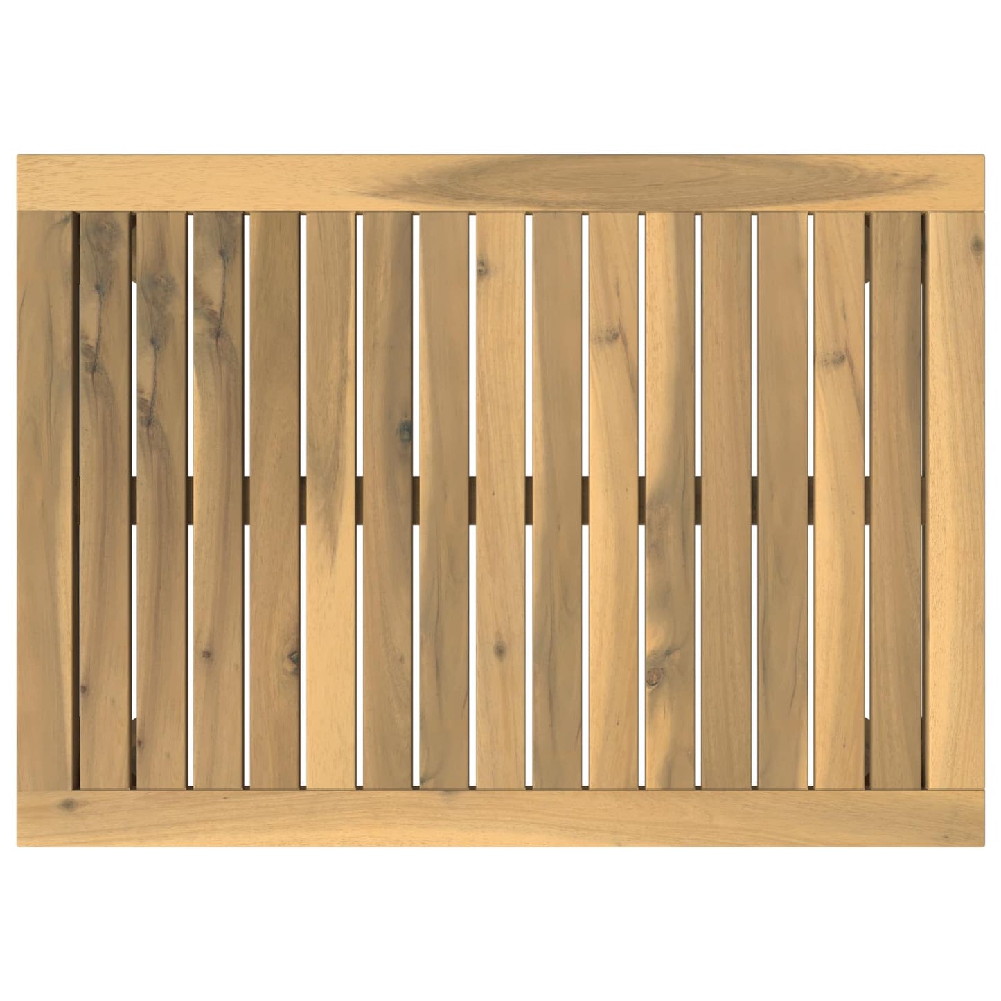 Kaffebord Hvit 50 x 68,5 x 36 cm Solid akasietre