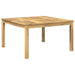 Kaffebord Hvit 80 x 80,5 x 45 cm Solid akasietre