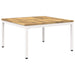Kaffebord Hvit 80 x 80,5 x 45 cm Solid akasietre