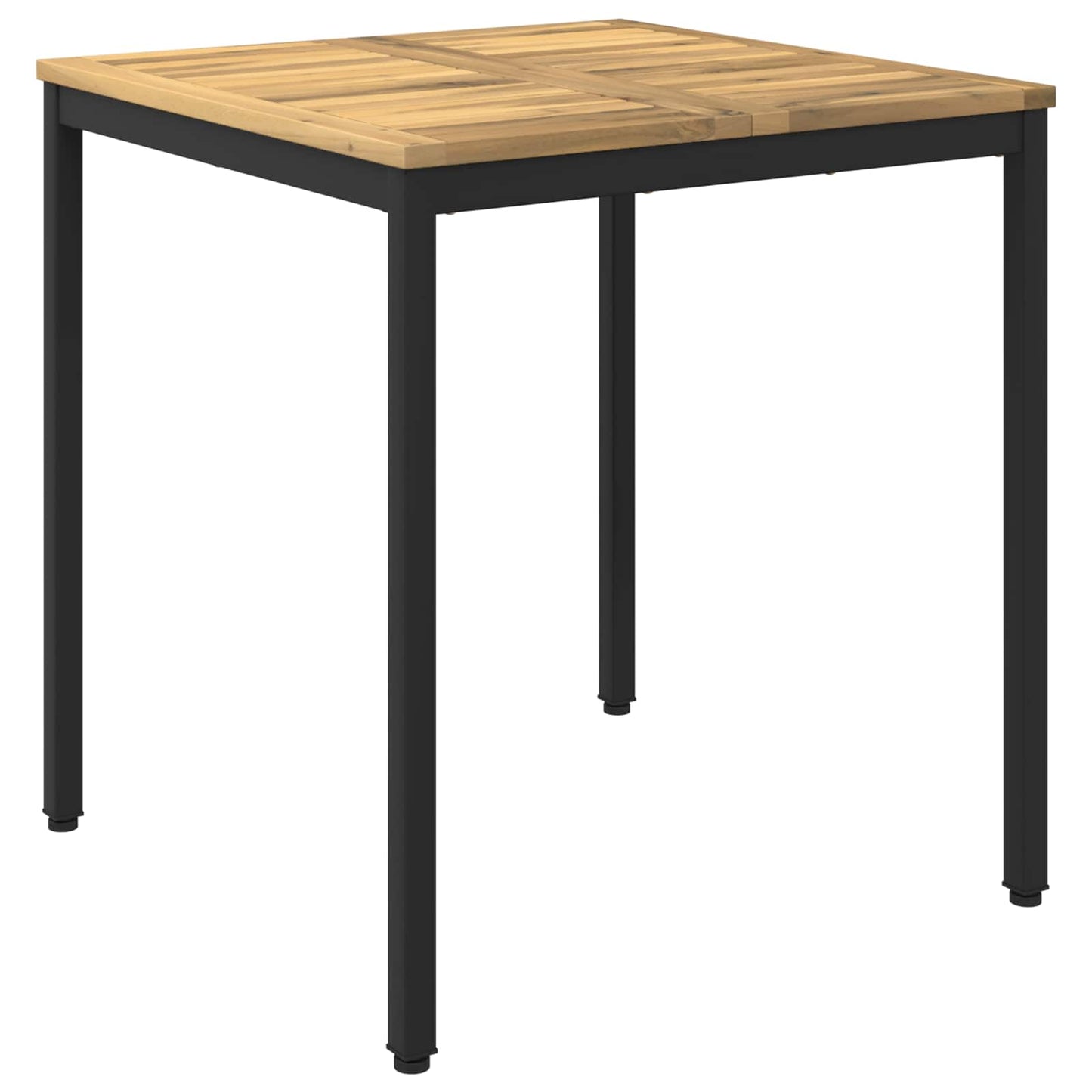 Hage middagsbord Hvit og svart 70 x 68,5 x 75 cm