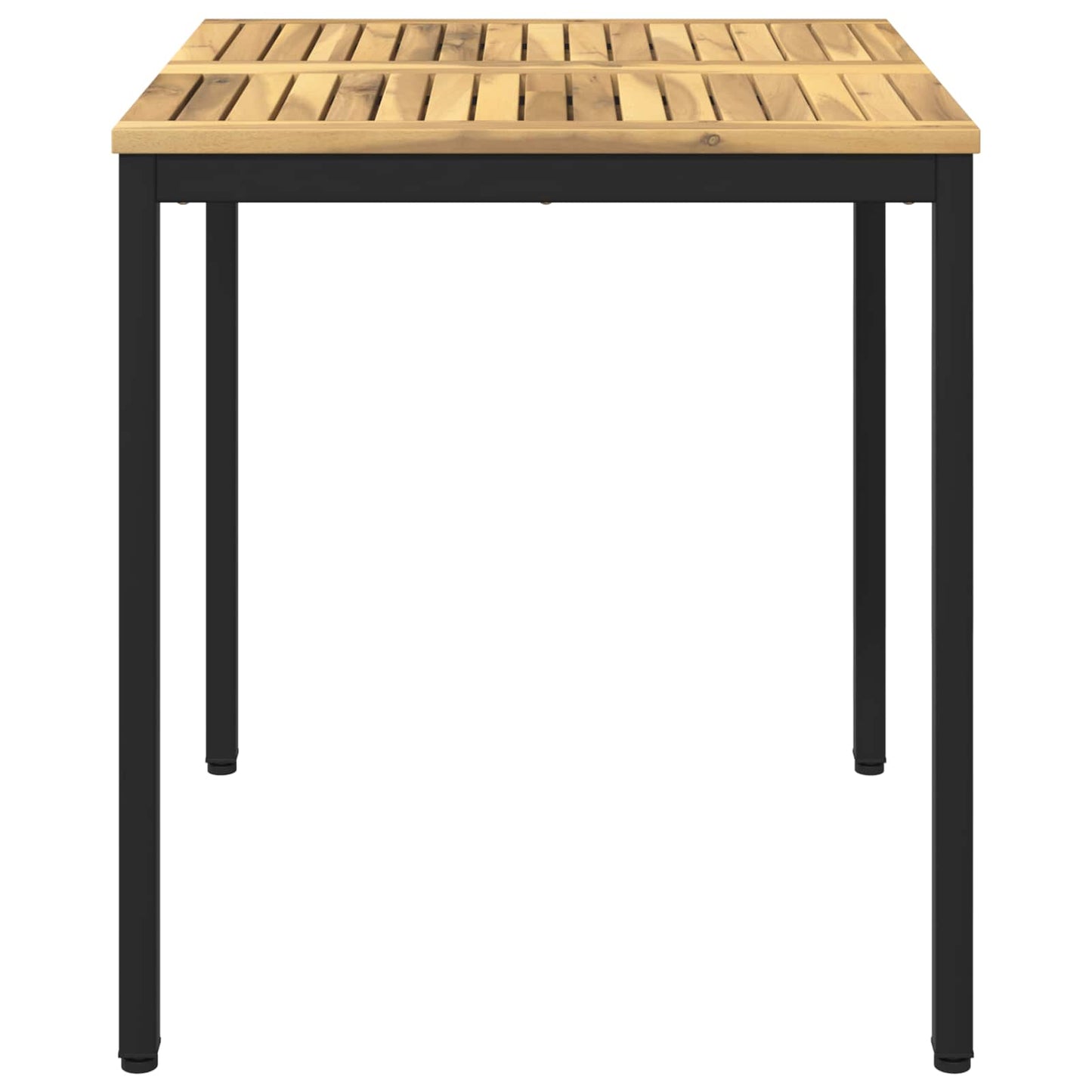 Hage middagsbord Hvit og svart 70 x 68,5 x 75 cm