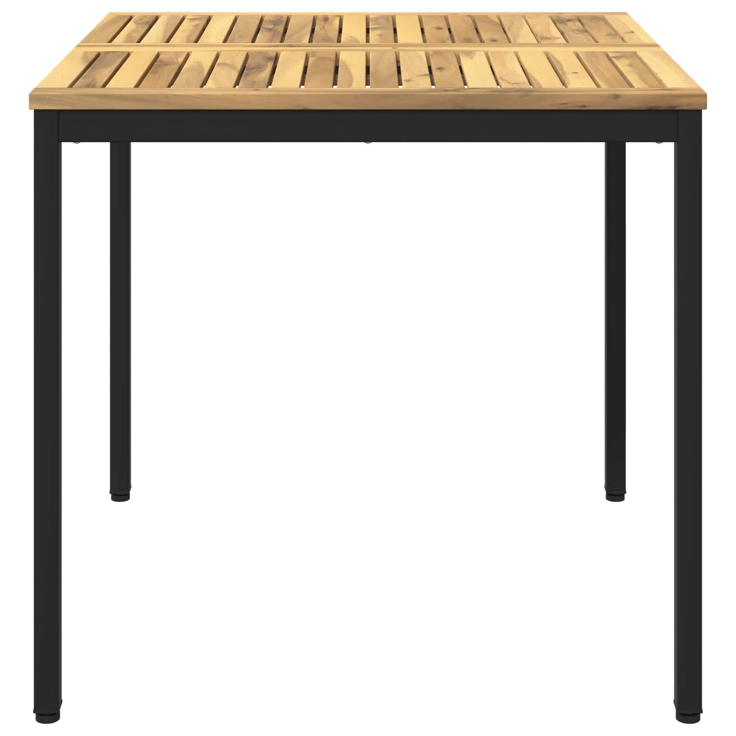 Hage middagsbord Hvit og svart 80 x 80,5 x 75 cm