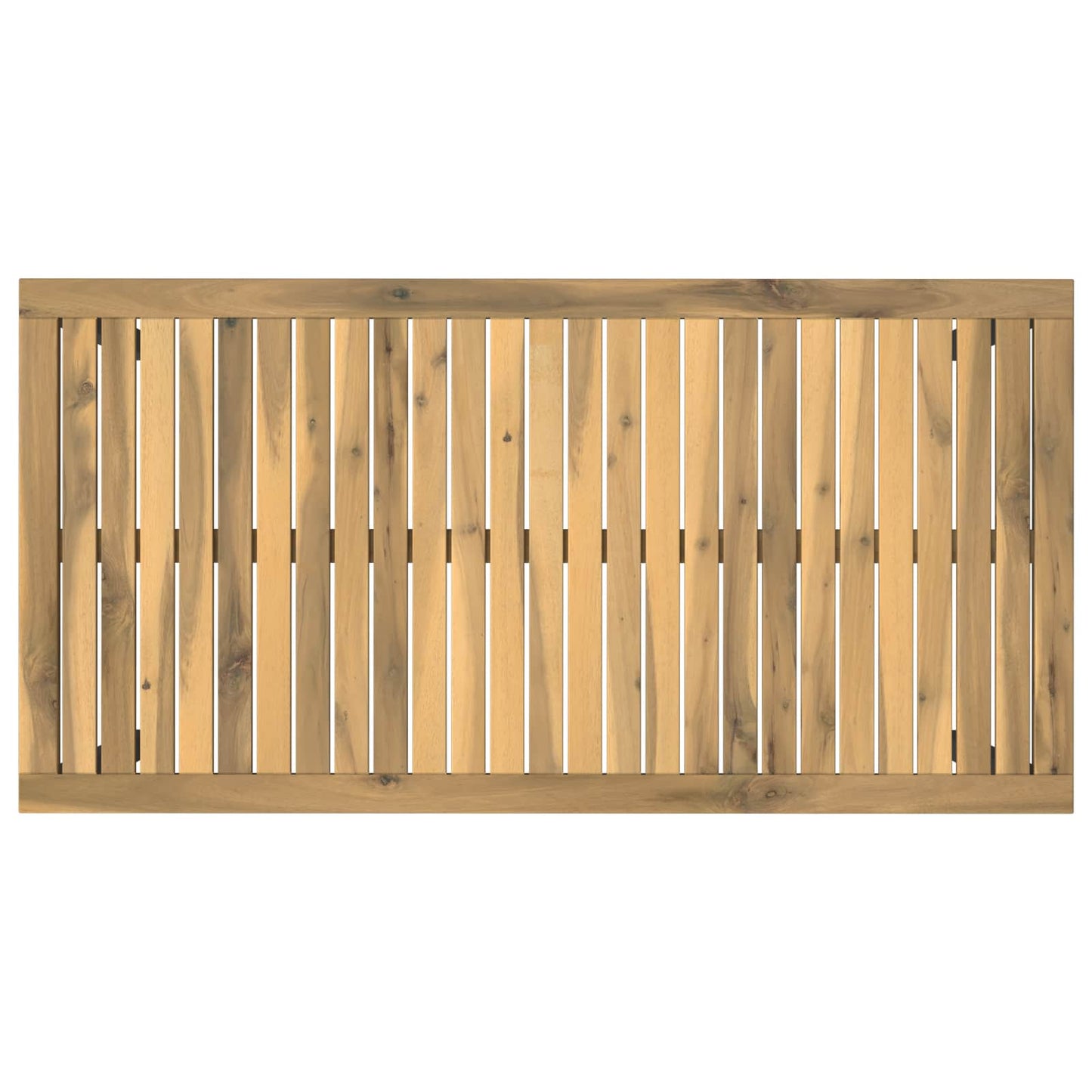 Hage middagsbord Hvit og svart 108,5 x 55 x 75 cm