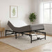 Elektrisk Justerbar Seng Ramme Svart 107 x 203 cm Stål
