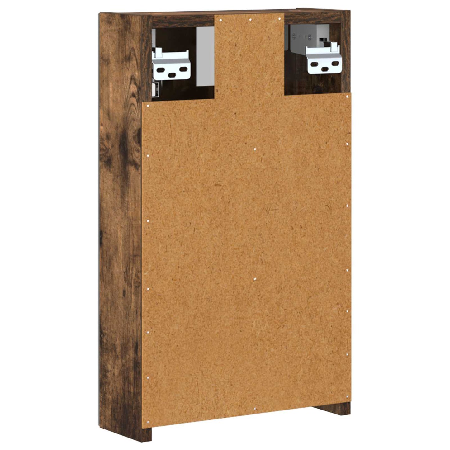 Baderomsspeilskap Røkt eik 30 x 10,5 x 50 cm Konstruert tre