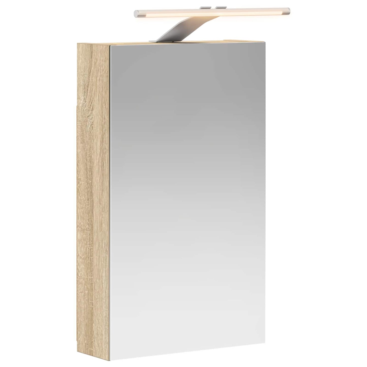 Baderomsspeilskap Sonoma eik 30 x 10,5 x 50 cm Konstruert tre