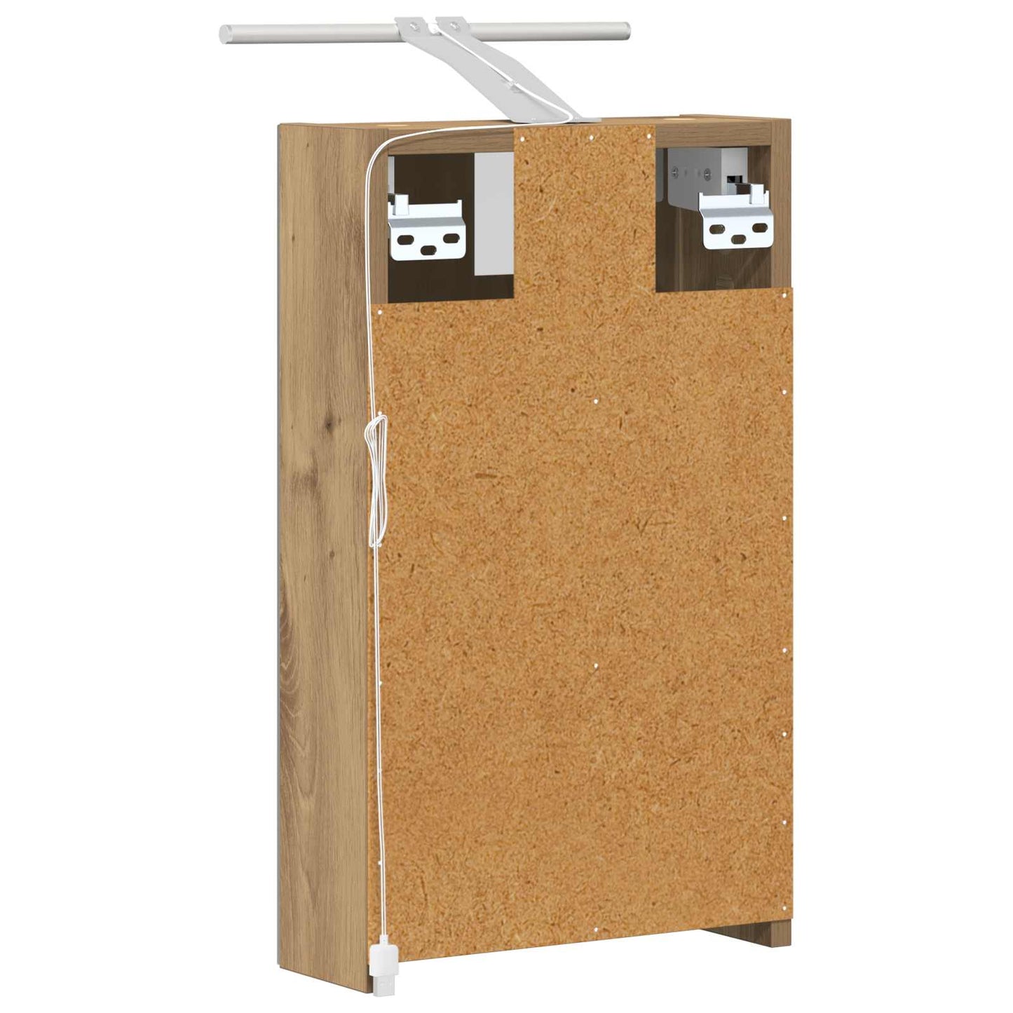 Baderomsspeilskap Kunstnerisk Eik 30 x 10,5 x 50 cm