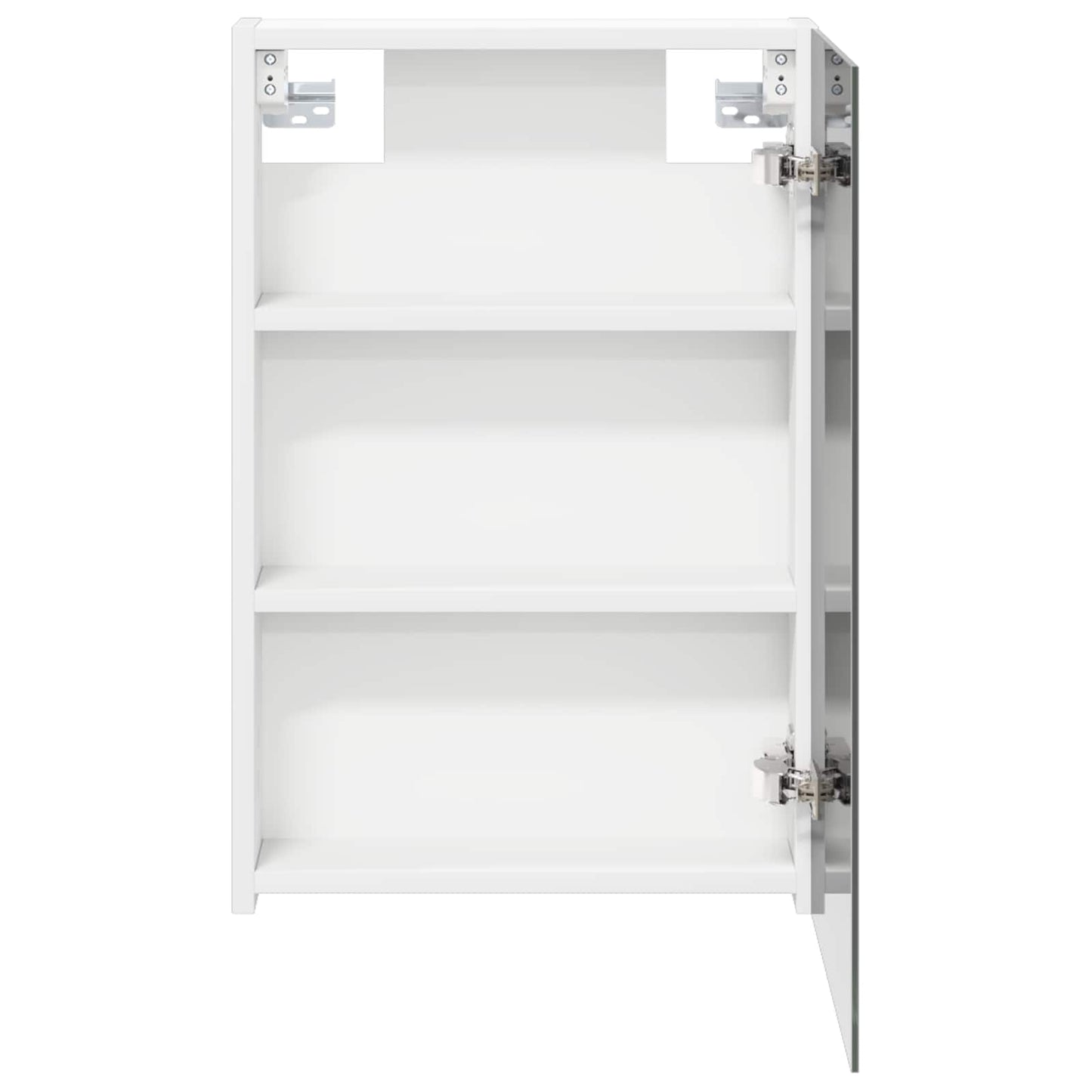 Baderomsspeilskap Hvit 40 x 10,5 x 60,5 cm Konstruert tre