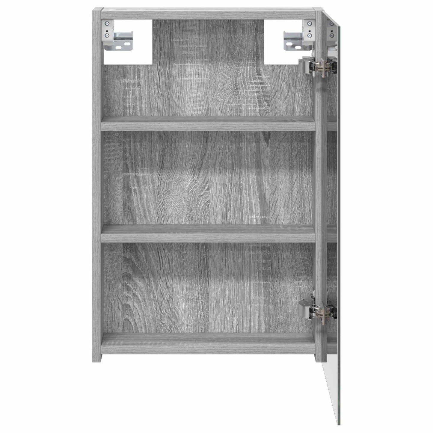 Baderomsspeilskap Grå Sonoma 40 x 10,5 x 60,5 cm Konstruert tre