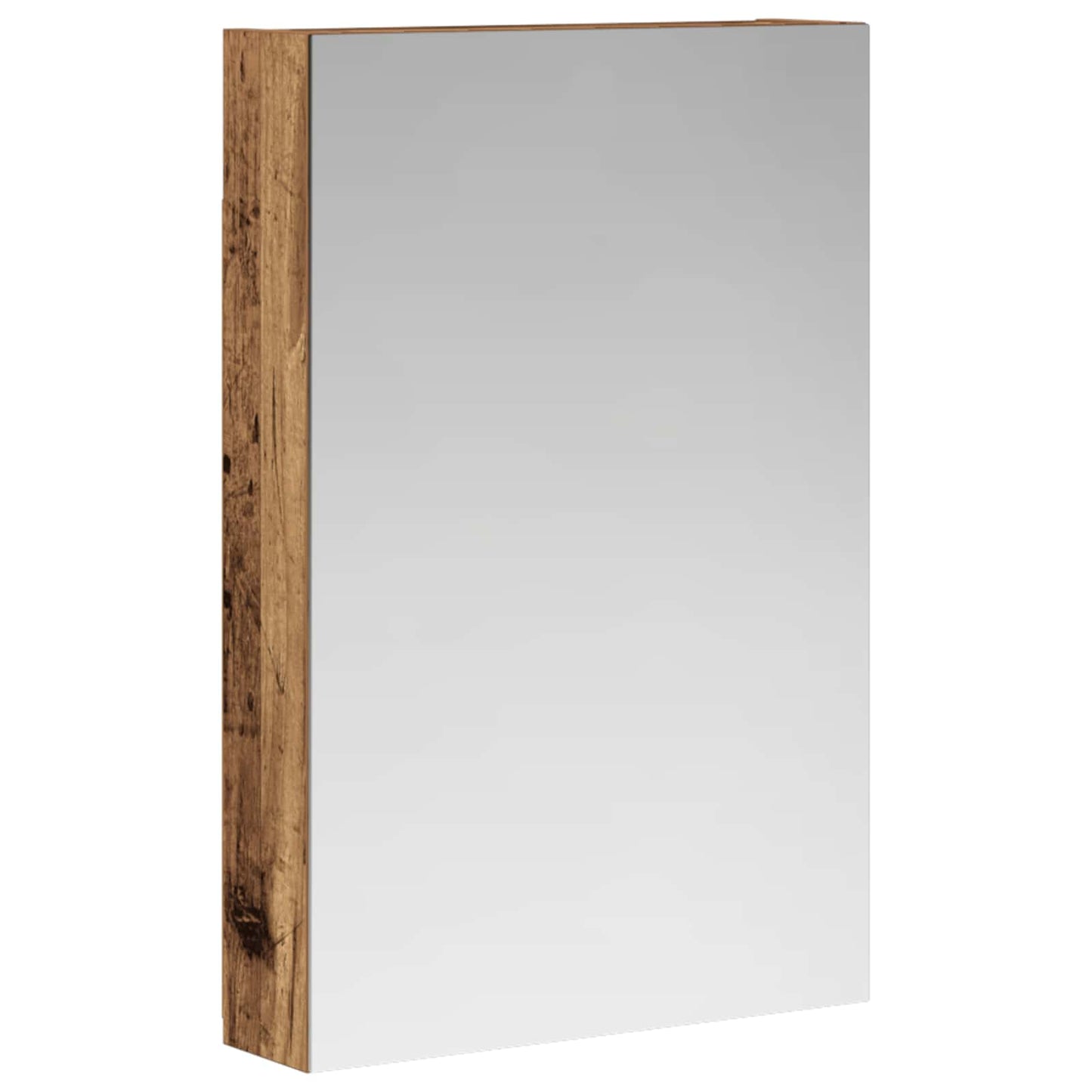 Baderomsspeilskap med hylle Gammelt tre 40 x 10,5 x 60,5 cm