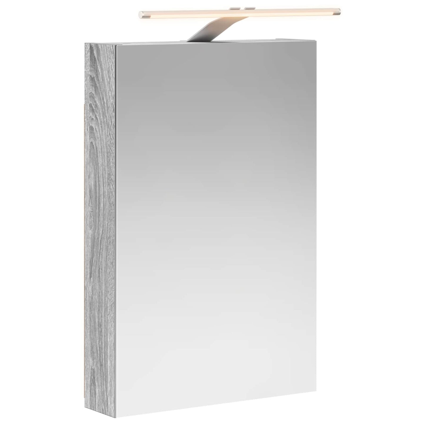 Baderomsspeilskap Grå Sonoma 40 x 10,5 x 60,5 cm Konstruert tre