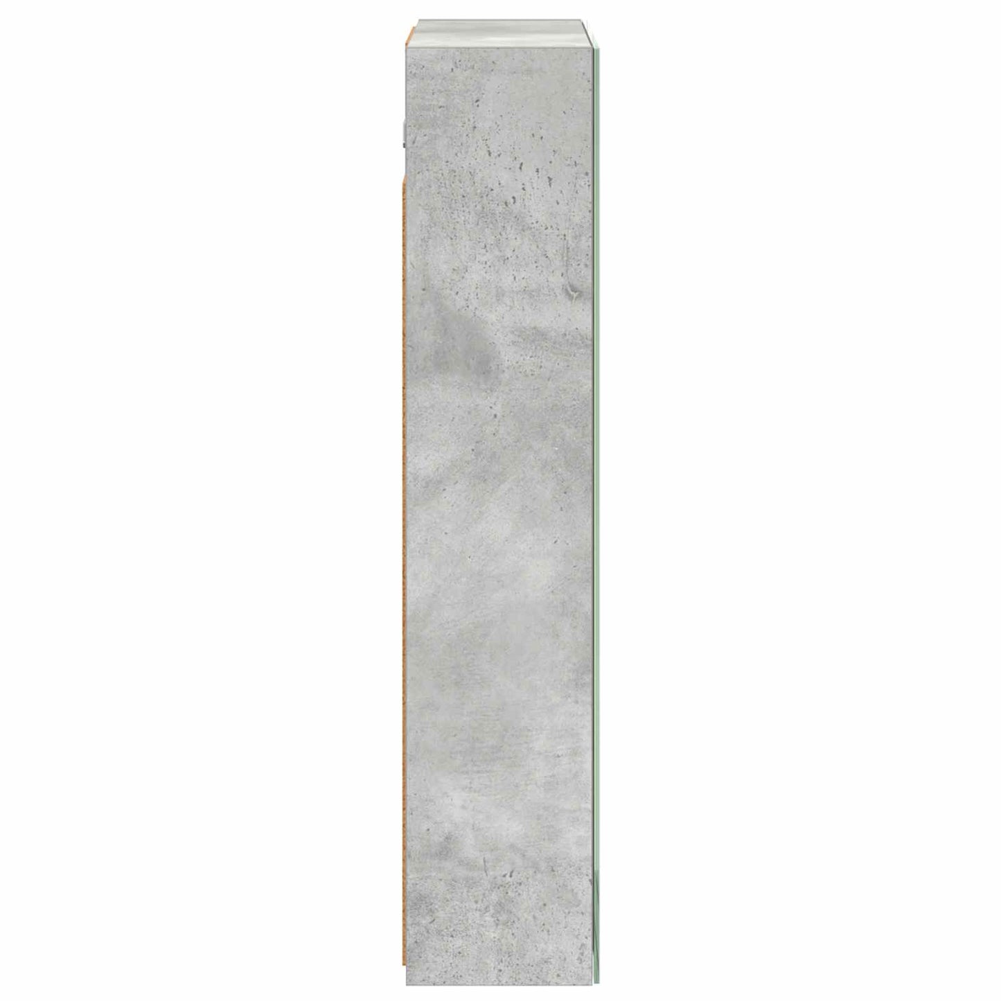 Baderomsspeilskap Betonggrå 50 x 14,5 x 70 cm Konstruert tre