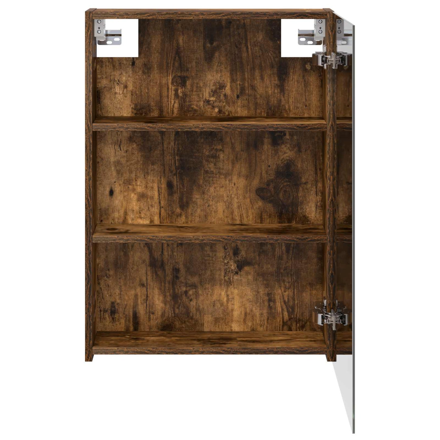 Baderomsspeilskap Røkt eik 50 x 14,5 x 70 cm Konstruert tre