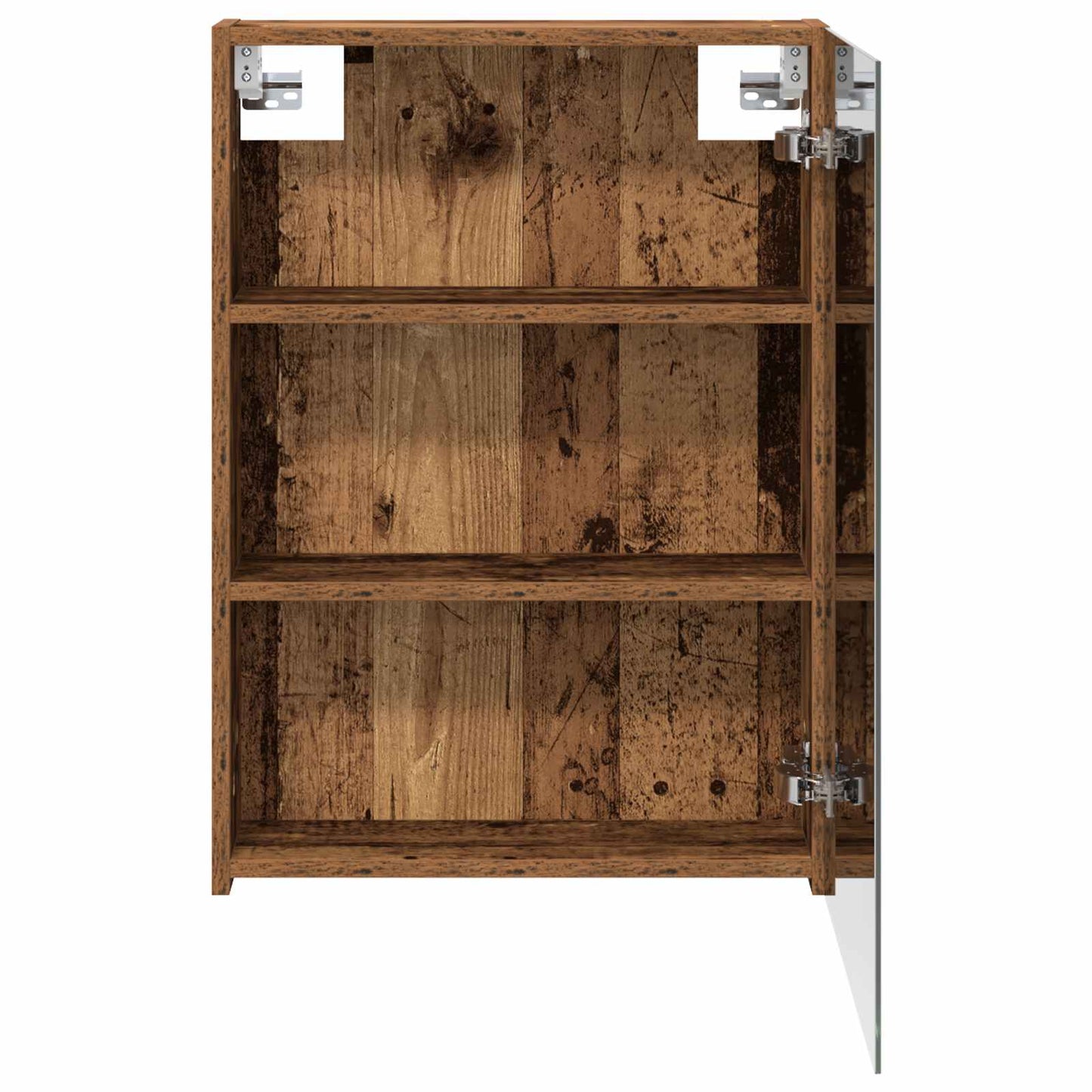 Baderomsspeilskap Gammelt tre 50 x 14,5 x 70 cm Konstruert tre