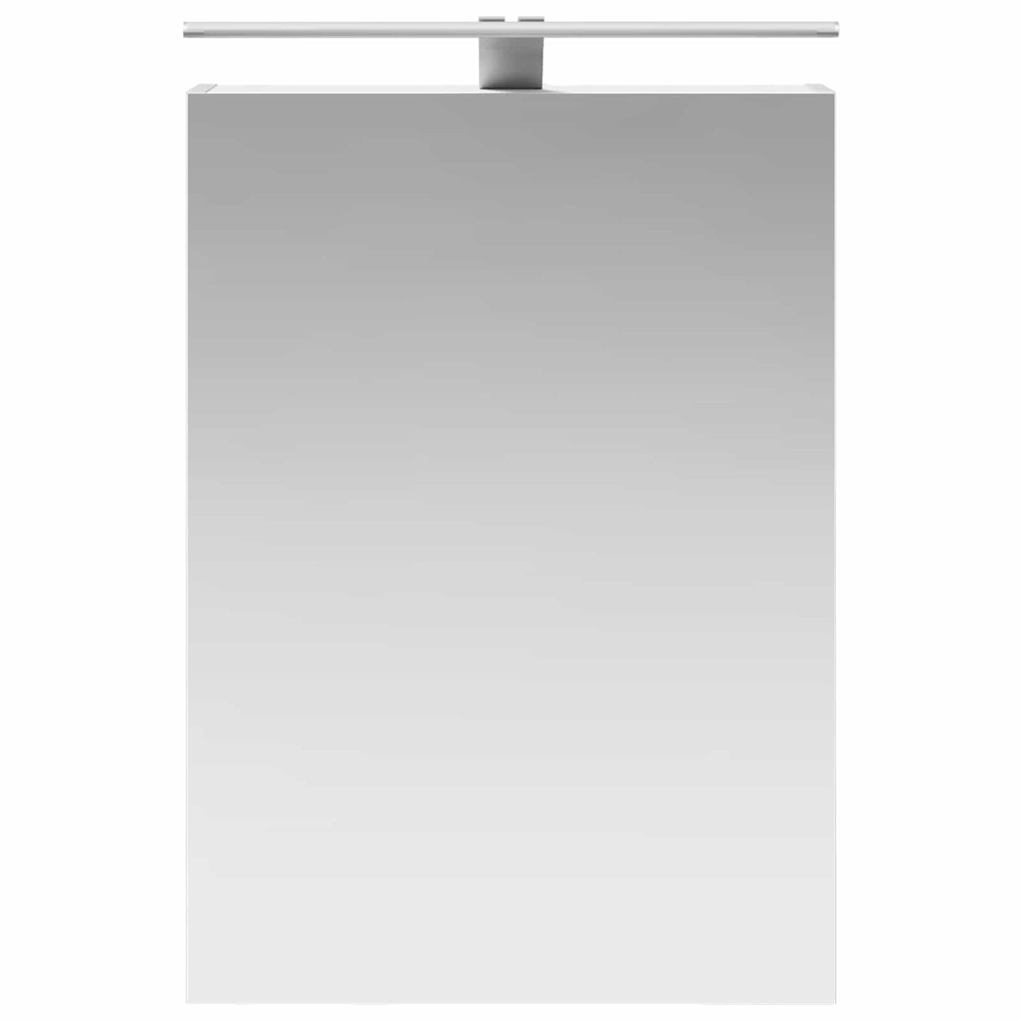 Baderomsspeilskap med dør Hvit 50 x 14,5 x 70 cm Konstruert tre