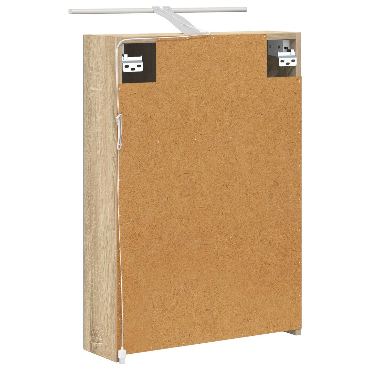 Baderomsspeilskap Sonoma eik 50 x 14,5 x 70 cm Konstruert tre