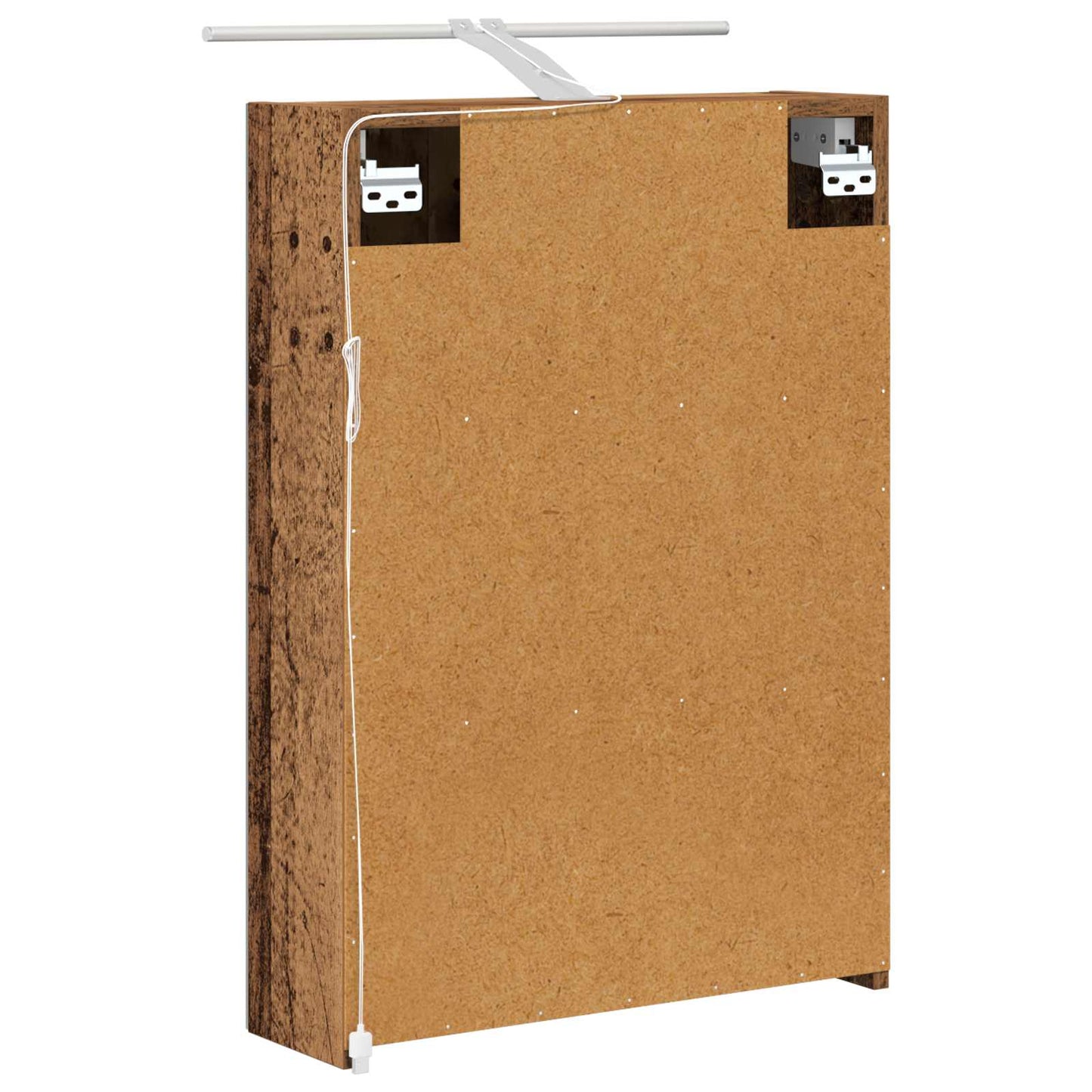 Baderomsspeilskap Gammelt tre 50 x 14,5 x 70 cm Konstruert tre
