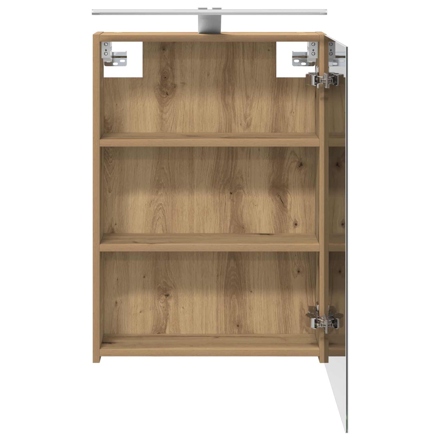 Baderomsspeilskap Kunstnerisk Eik 50 x 14,5 x 70 cm