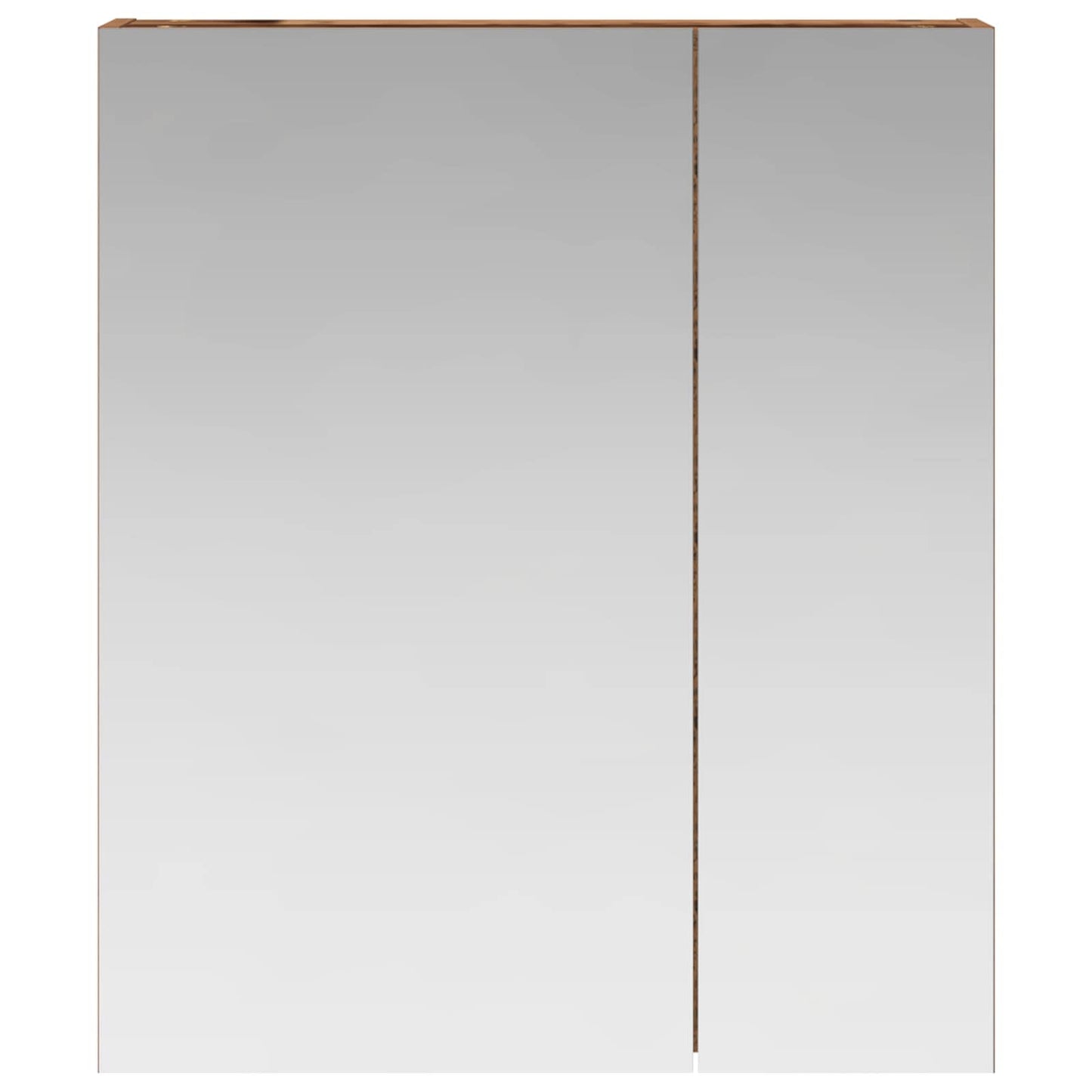 Baderomsspeilskap Gammelt tre 60 x 14,5 x 70 cm Konstruert tre