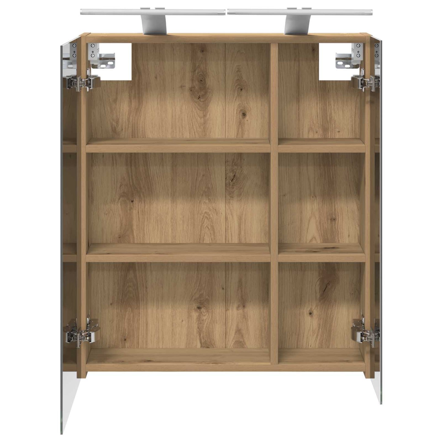 Baderomsspeilskap Kunstnerisk Eik 60 x 14,5 x 70 cm