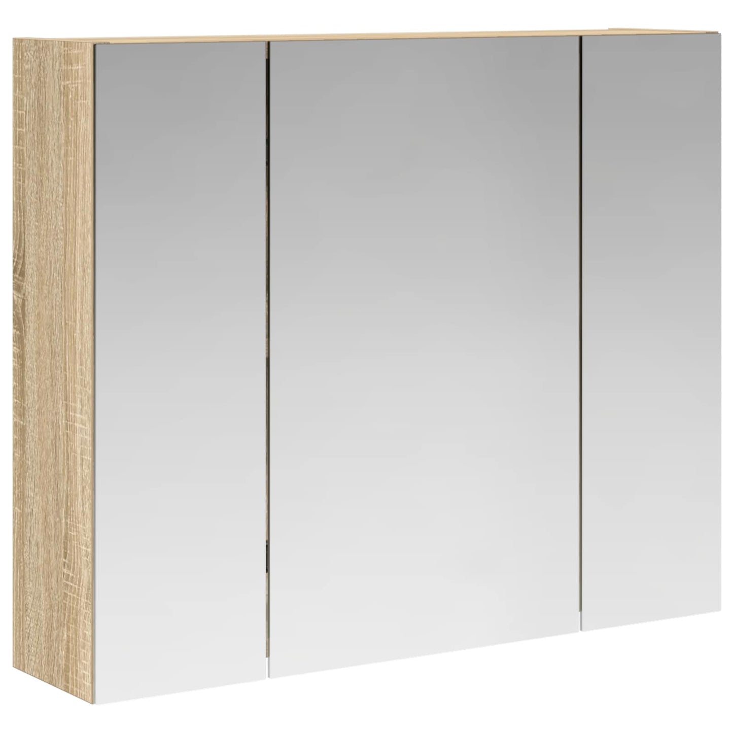 Baderomsspeilskap Sonoma eik 60 x 14,5 x 50 cm Konstruert tre