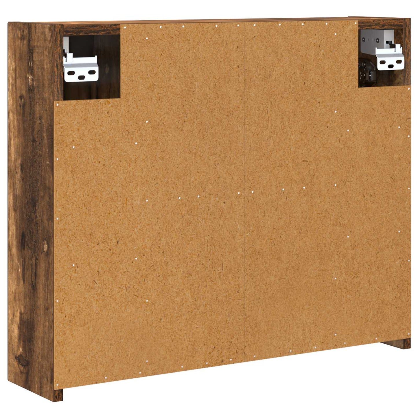 Baderomsspeilskap for Røkt eik 60 x 14,5 x 50 cm