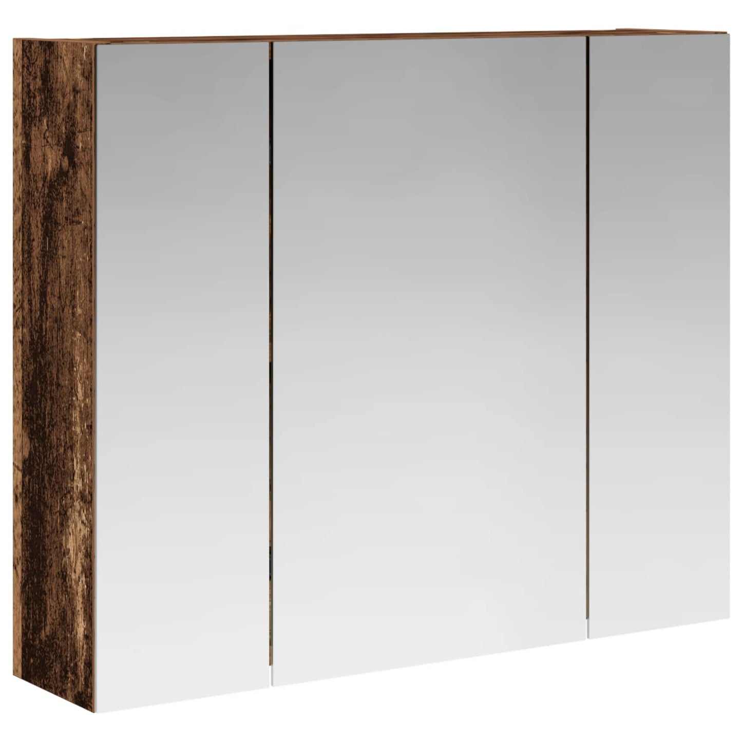 Baderomsspeilskap Gammelt tre 60 x 14,5 x 50 cm Konstruert tre