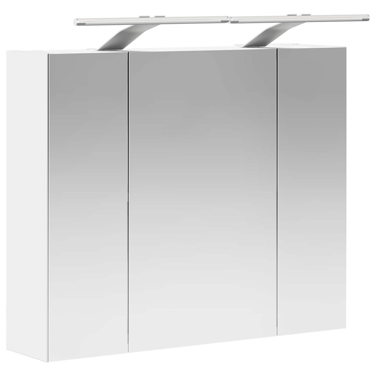 Baderomsspeilskap for Hvit 60 x 14,5 x 50 cm Konstruert tre