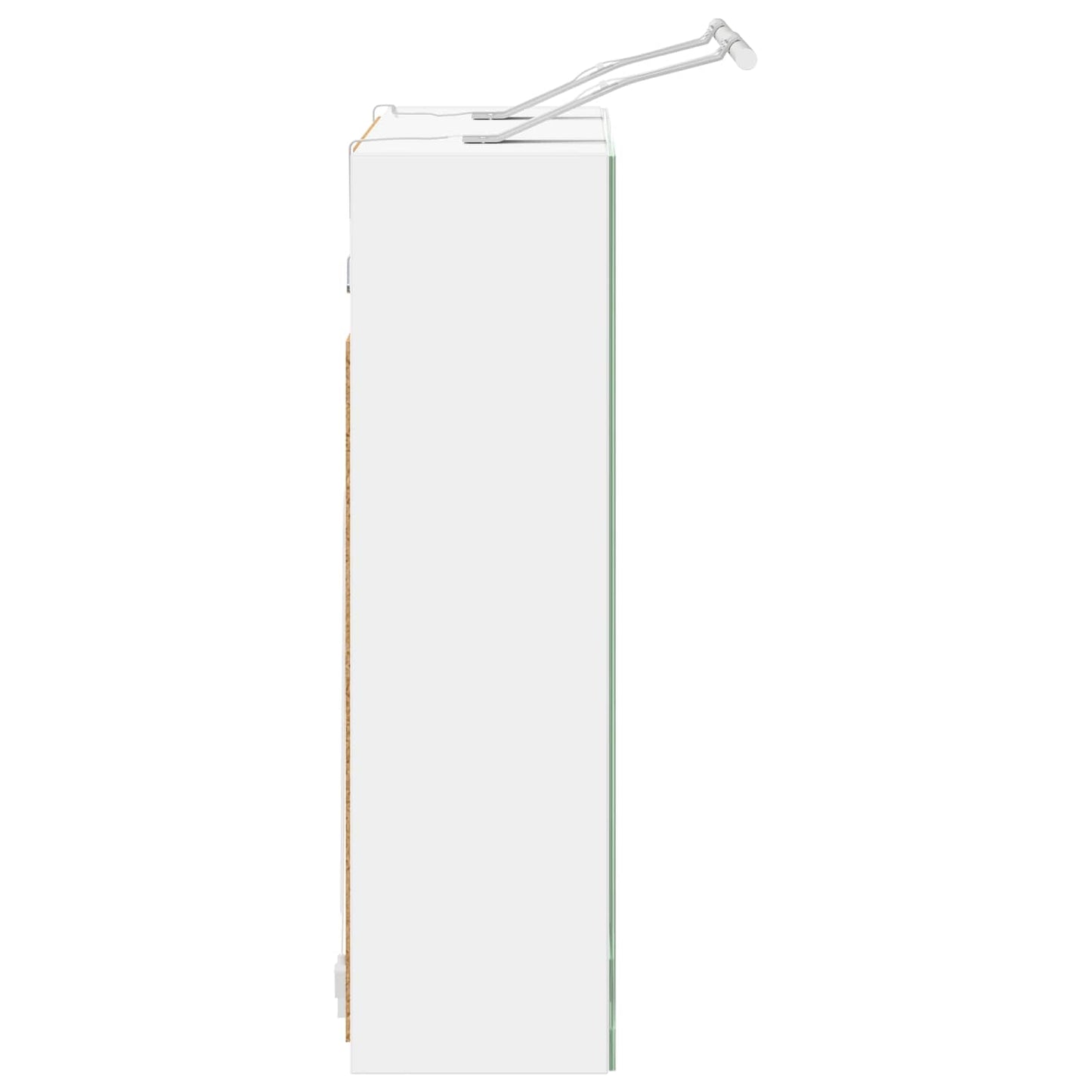 Baderomsspeilskap for Hvit 60 x 14,5 x 50 cm Konstruert tre