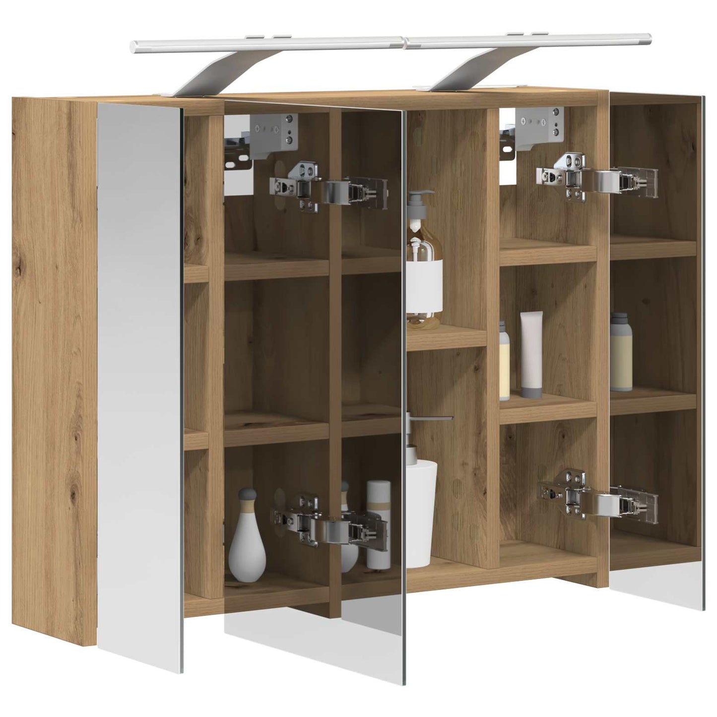Baderomsspeilskap Kunstnerisk Eik 60 x 14,5 x 50 cm