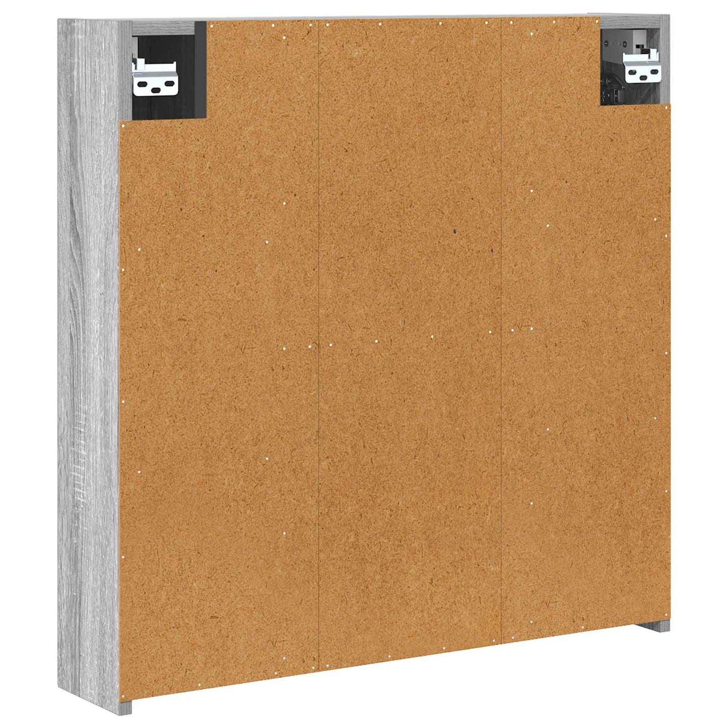 Baderomsspeilskap Grå Sonoma 70 x 14,5 x 70 cm Konstruert tre