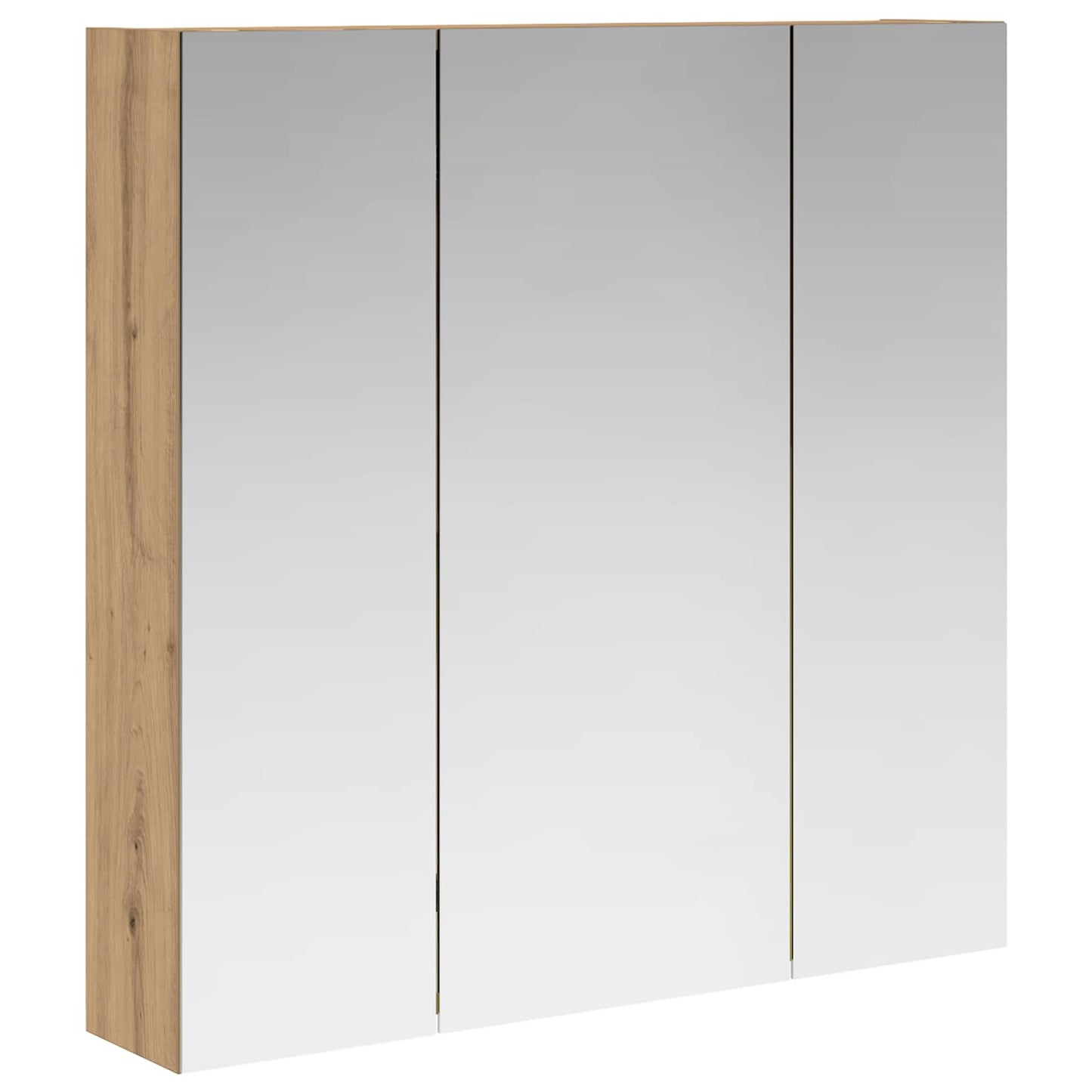 Baderomsspeilskap Kunstnerisk Eik 70 x 14,5 x 70 cm