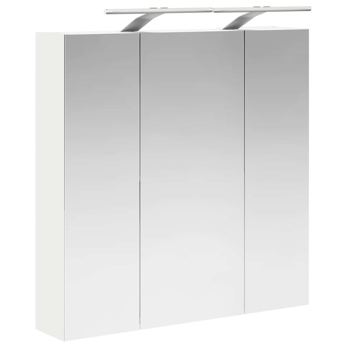 Baderomsspeilskap for Hvit 70 x 14,5 x 70 cm Konstruert tre