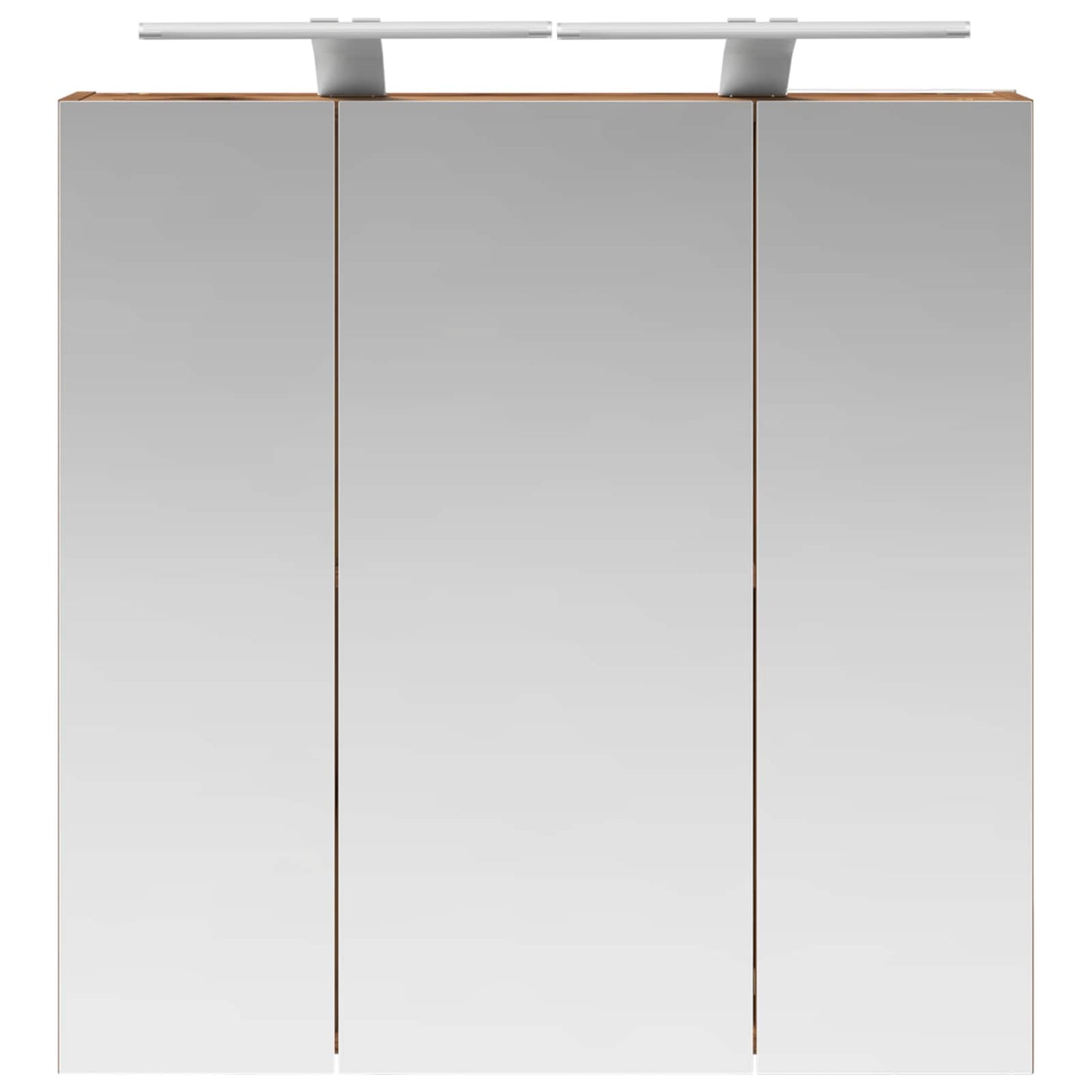 Baderomsspeilskap Gammelt tre 70 x 14,5 x 70 cm Konstruert tre