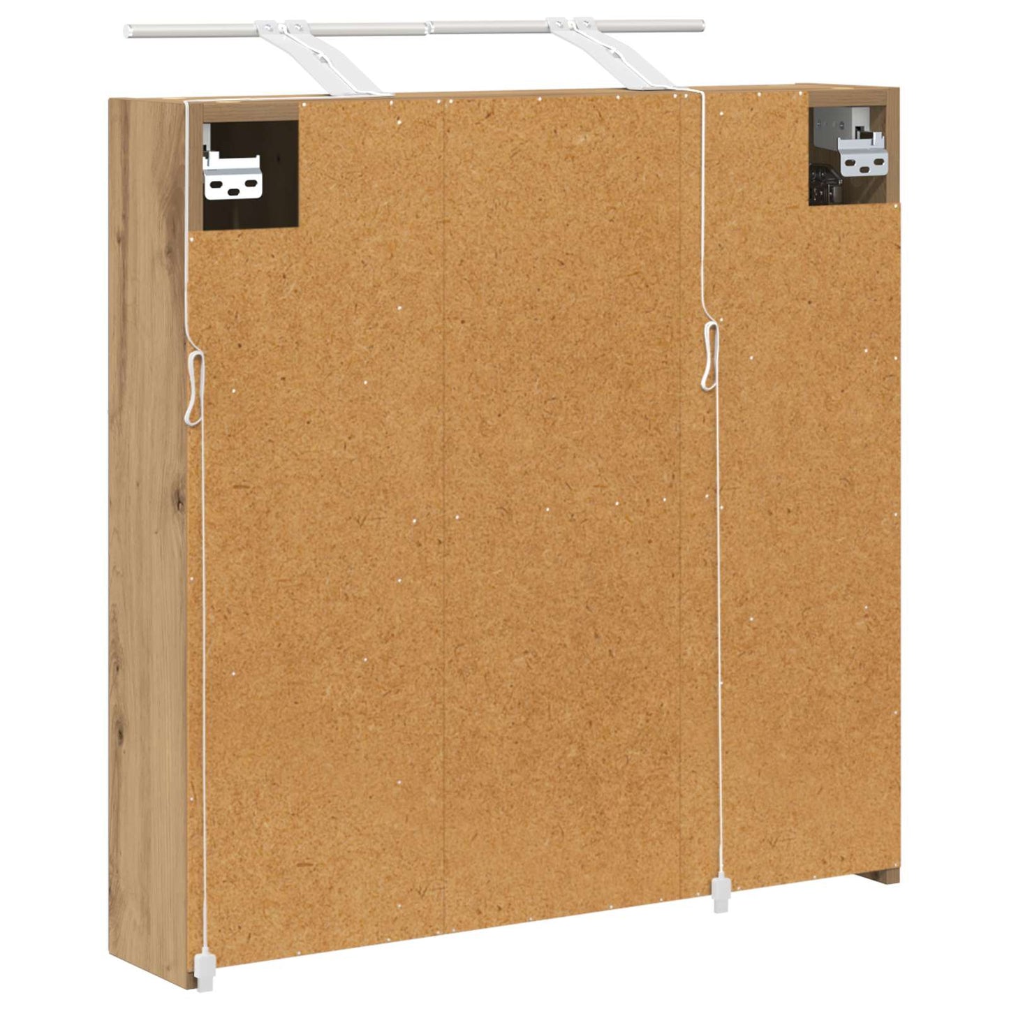 Baderomsspeilskap Kunstnerisk Eik 70 x 14,5 x 70 cm