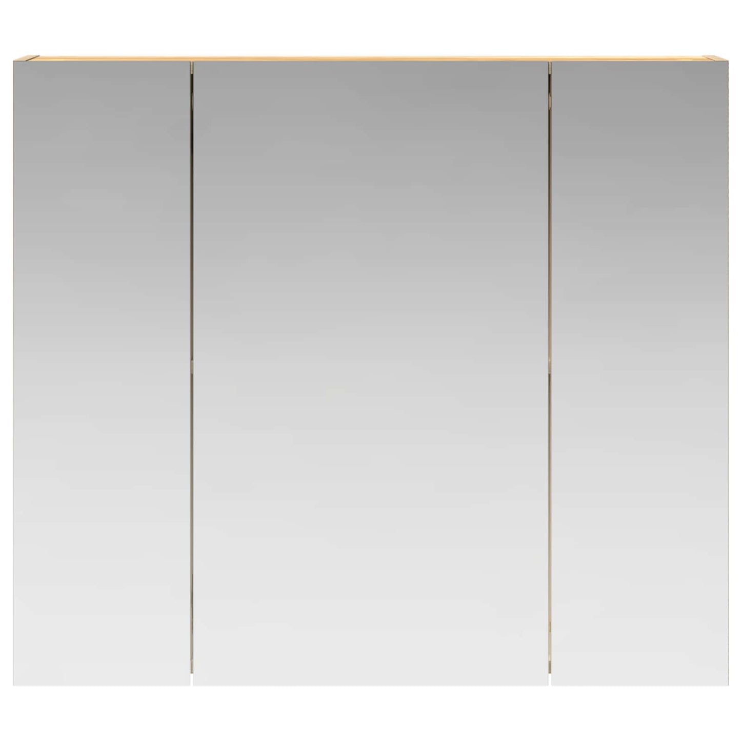 Baderomsspeilskap Sonoma eik 80 x 14.5 x 70 cm Konstruert tre
