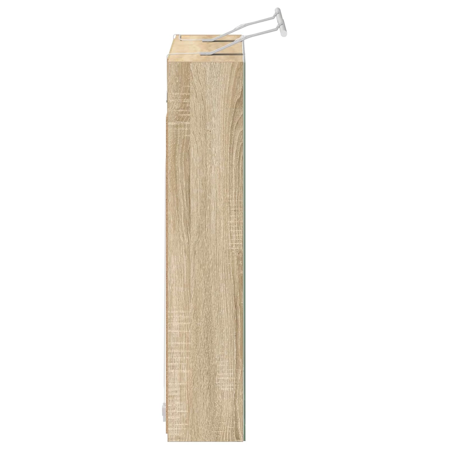Baderomsspeilskap Sonoma eik 80 x 14.5 x 70 cm Konstruert tre
