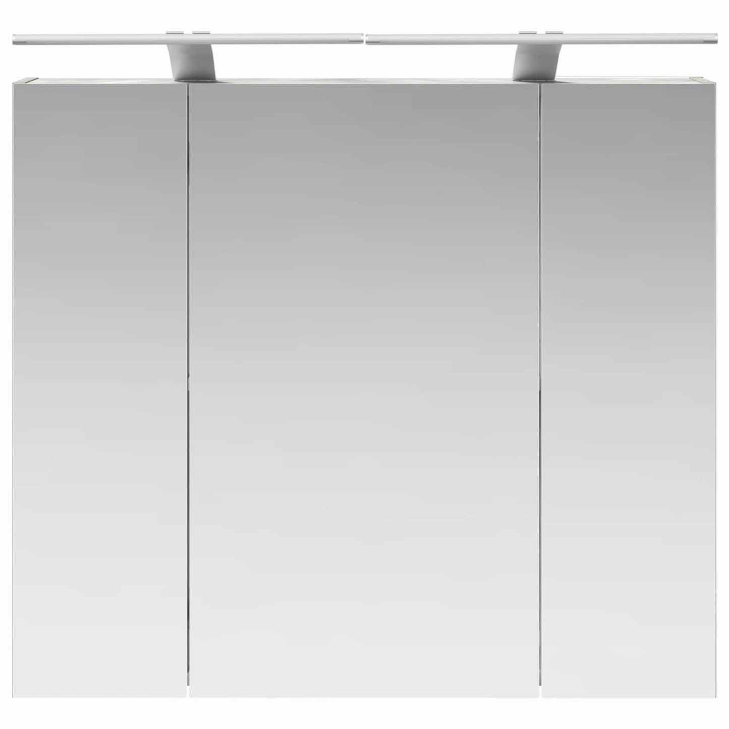 Baderomsspeilskap Betonggrå 80 x 14.5 x 70 cm Konstruert tre
